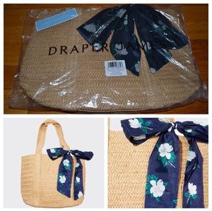 Draper James straw purse - NEW